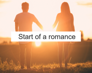Start of a romance