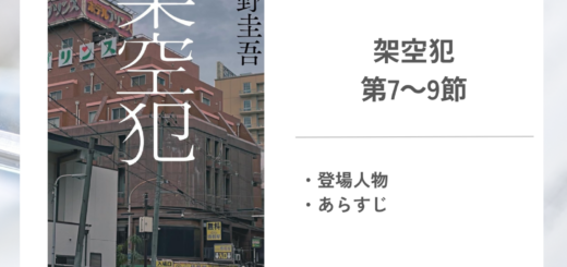 架空犯東野圭吾 第7～9節のあらすじ
